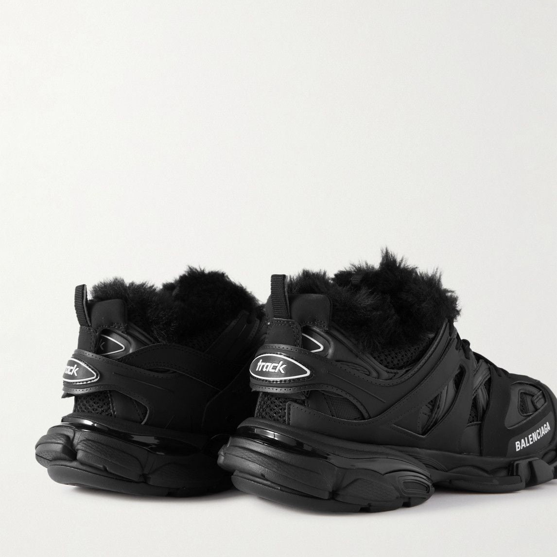 Balenciaga Track "Black Fur"
