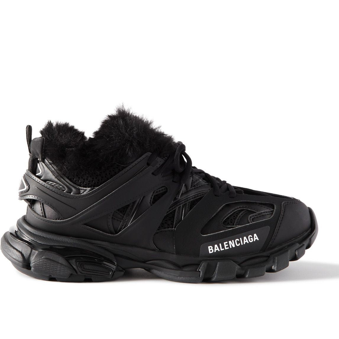 Balenciaga Track "Black Fur"
