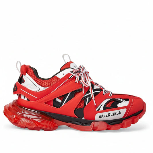 Balenciaga Track "Red Clear Sole "