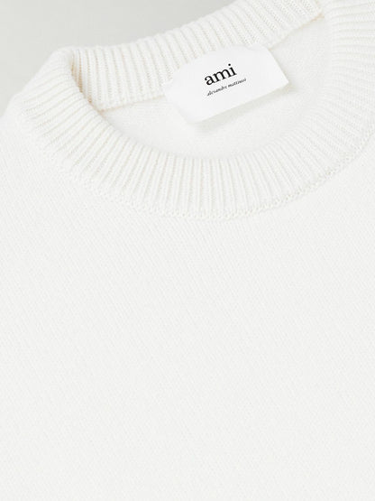 AMI Paris Ami De Coeur Sweater "White"