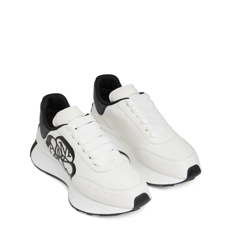 Alexander McQueen Sprint Runner "Black-White"
