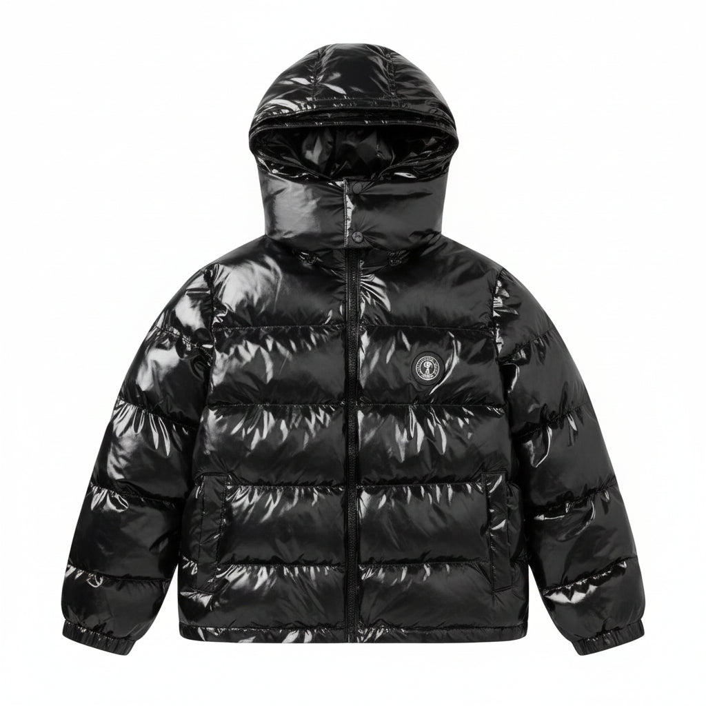 Trapstar Irongate Down Jacket "Shiny Black"