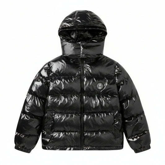 Trapstar Irongate Down Jacket "Shiny Black"