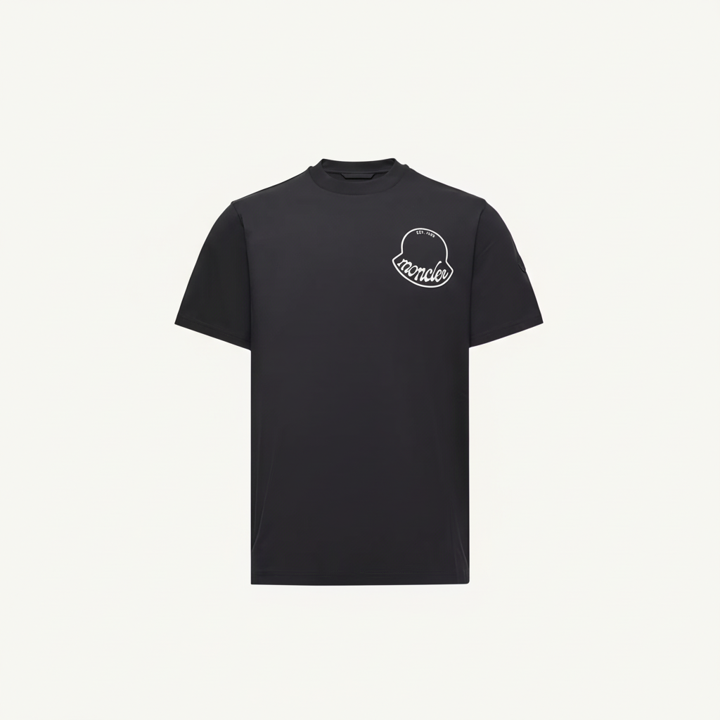 Moncler Logo T-Shirt "Black"