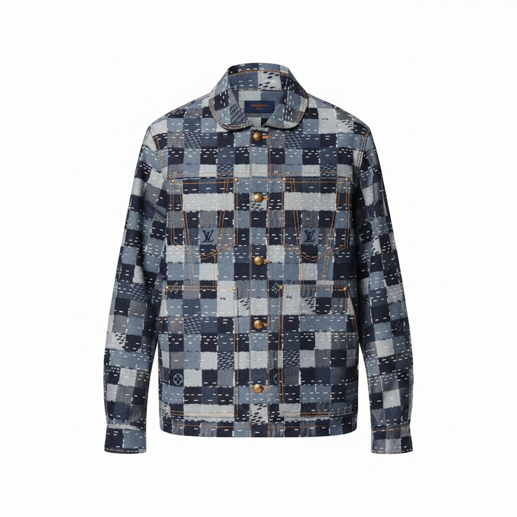 Louis Vuitton Damier Denim Workwear Blouson
