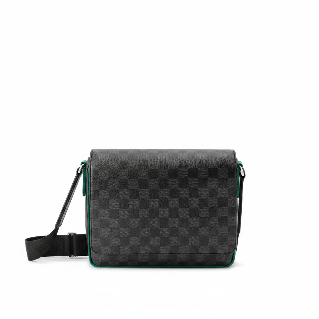 Louis Vuitton District Messenger Bag "Damier Graphite Canvas"