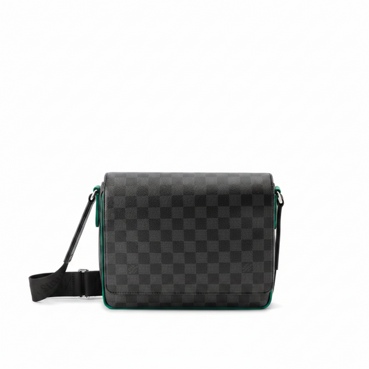 Louis Vuitton District Messenger Bag "Damier Graphite Canvas"
