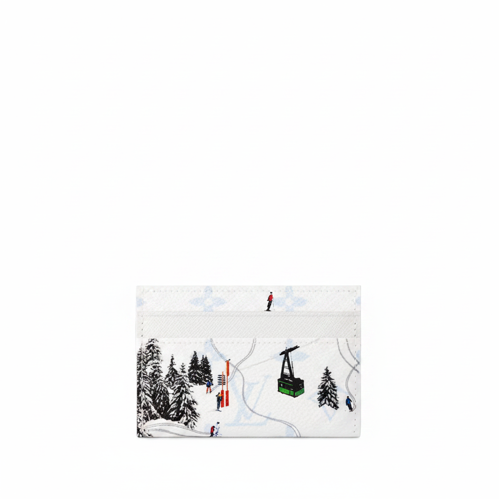 Louis Vuitton Double Card Holder "White"