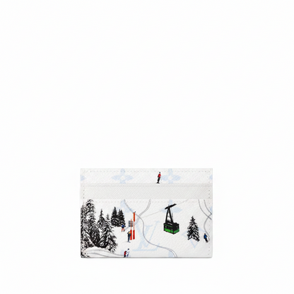 Louis Vuitton Double Card Holder "White"