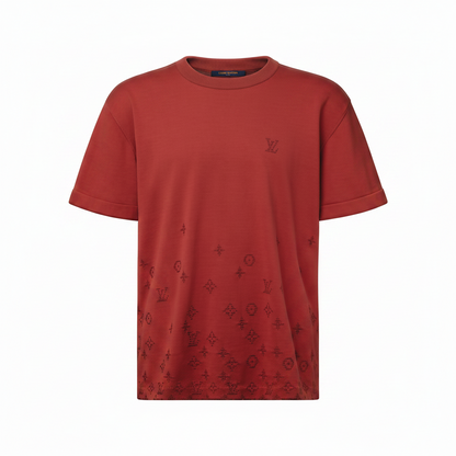 Louis Vuitton Jacquard Short-Sleeved Crewneck "Ketchup"