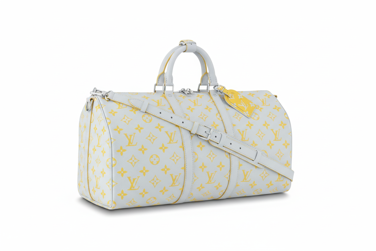 Louis Vuitton Keepall Bandoulière 50 Duffel Bag