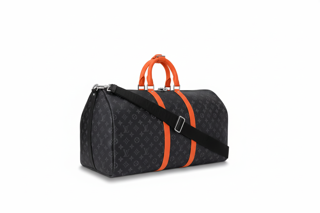 Louis Vuitton Keepall Bandoulière 55 Duffel Bag
