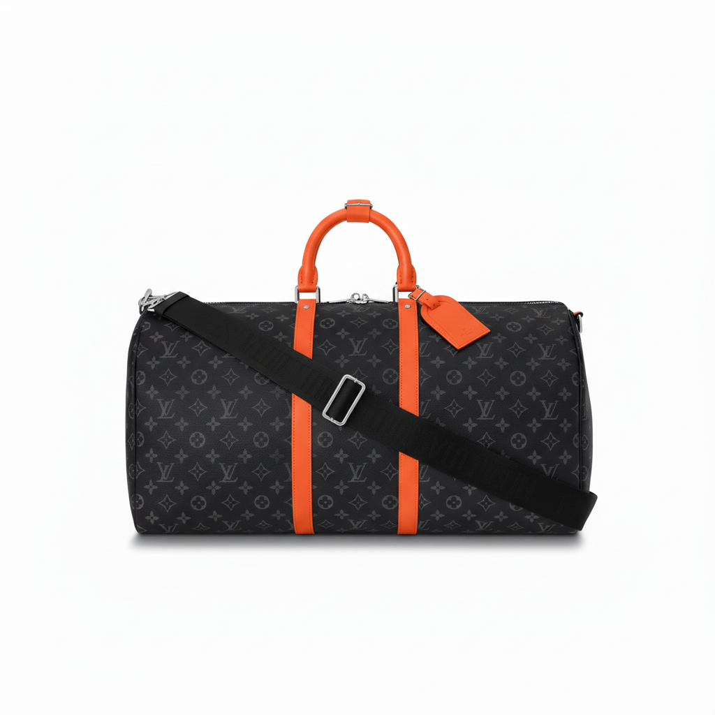 Louis Vuitton Keepall Bandoulière 55 Duffel Bag