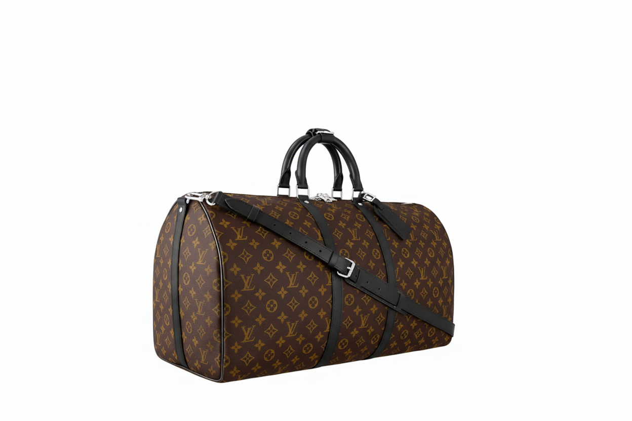 Louis Vuitton Keepall Bandoulière 55 Duffel Bag