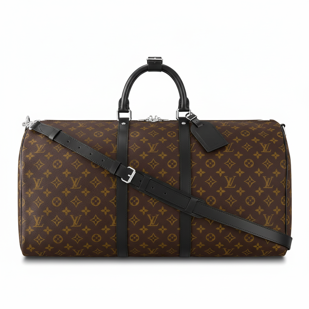 Louis Vuitton Keepall Bandoulière 55 Duffel Bag