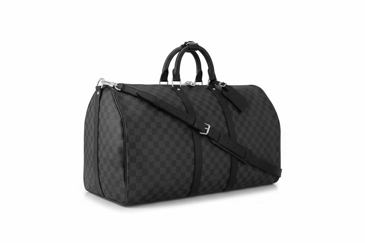 Louis Vuitton Keepall Bandoulière 55 Duffel Bag