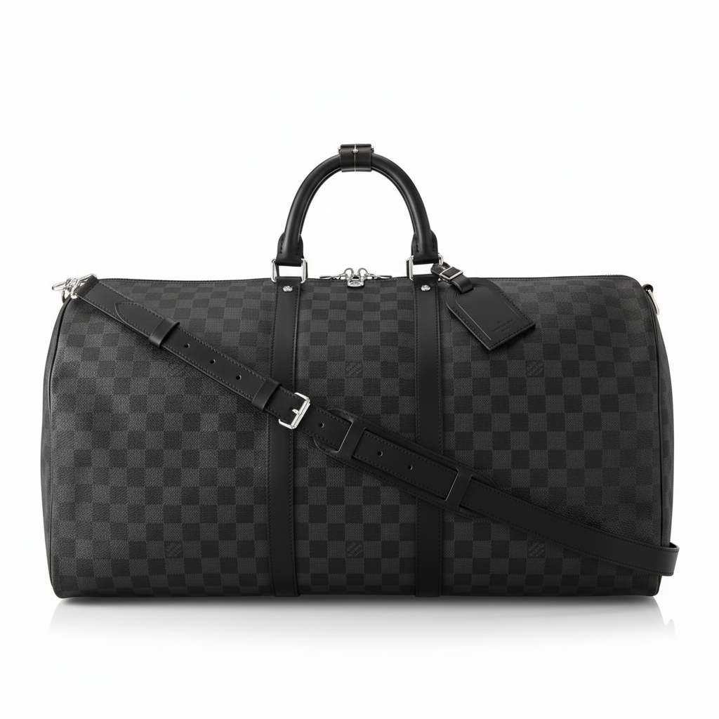 Louis Vuitton Keepall Bandoulière 55 Duffel Bag