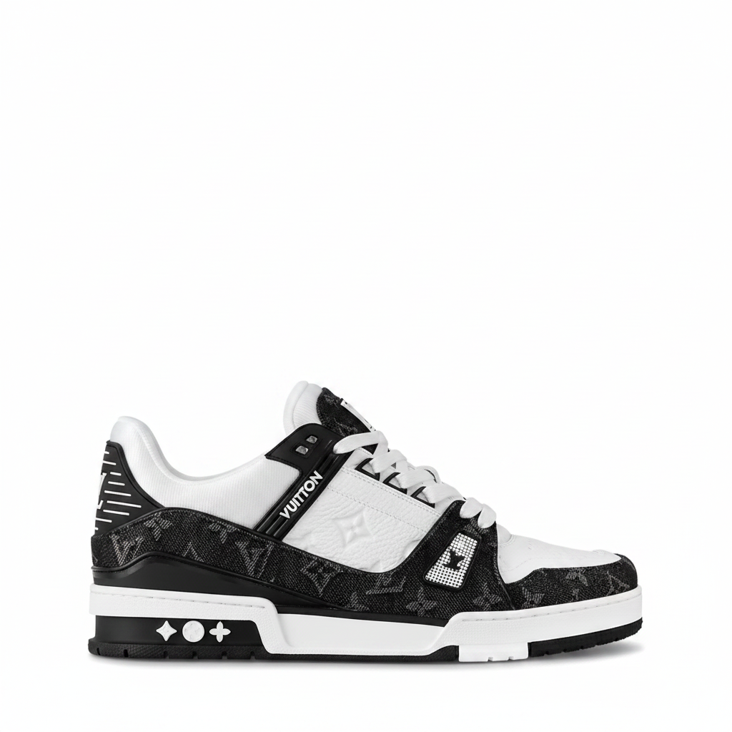Louis Vuitton LV Trainers "Noir Denim"