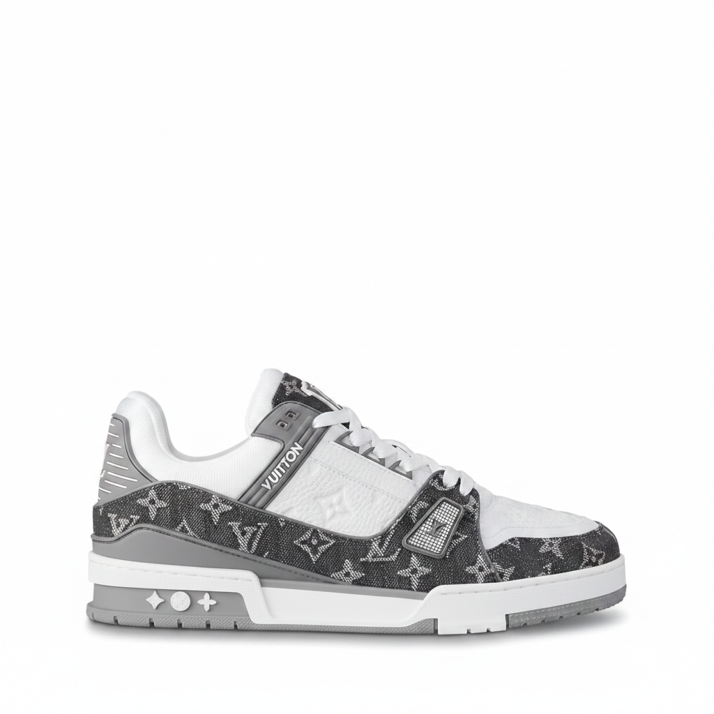 Louis Vuitton LV Trainers "Grey Denim"