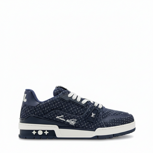 Louis Vuitton LV Trainer Sneaker "Marine"