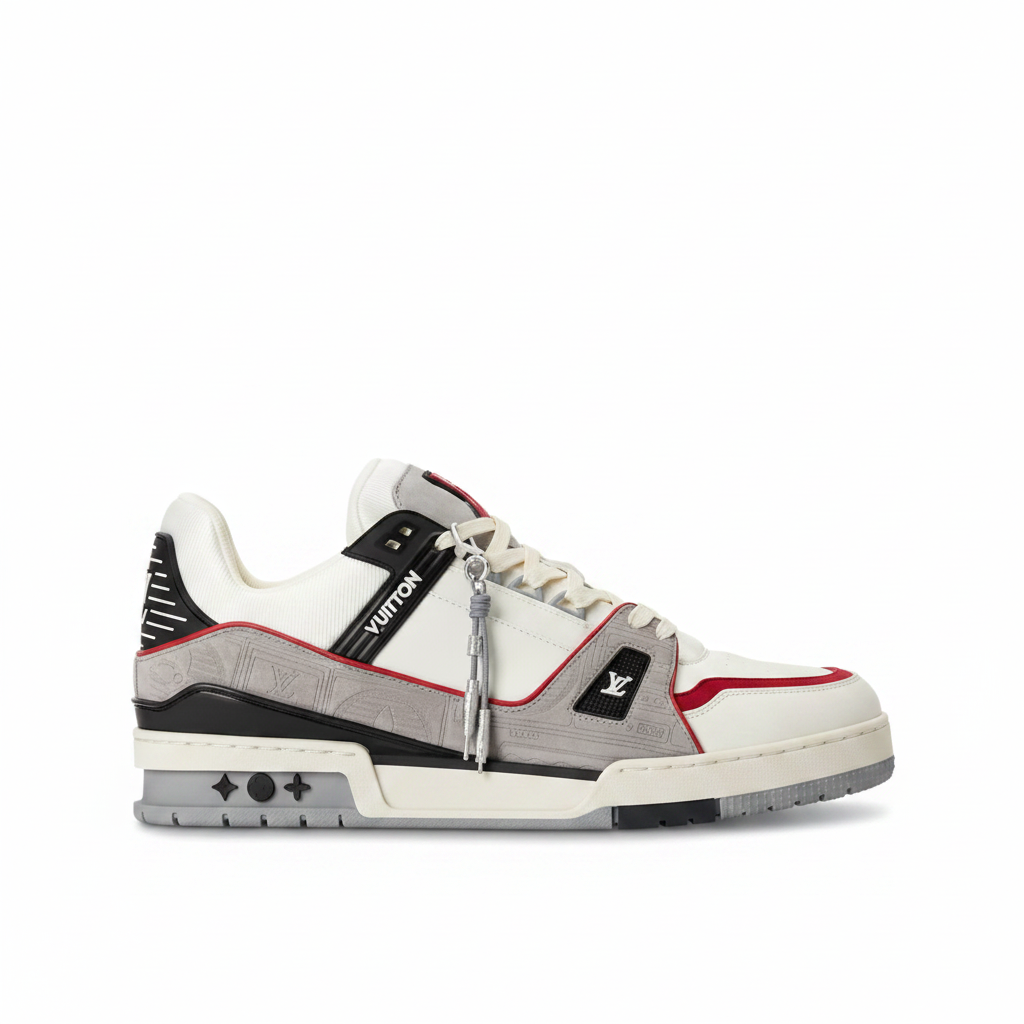 Louis Vuitton LV Trainer Sneaker "White-Grey"
