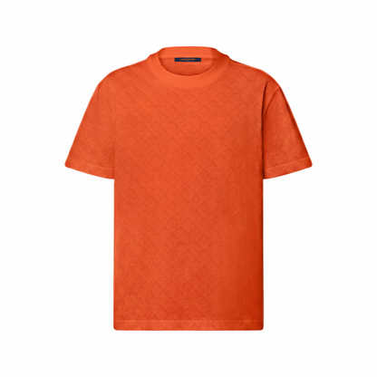 Louis Vuitton Monogram Short-Sleeved T-shirt "Vibrant Orange"
