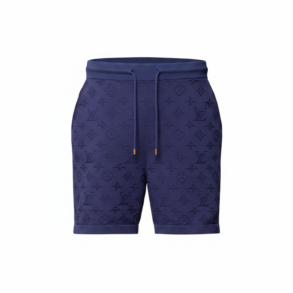 Louis Vuitton Monogram Shorts "Blue"
