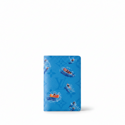 Louis Vuitton Pocket Organizer "Blue Lagoon"