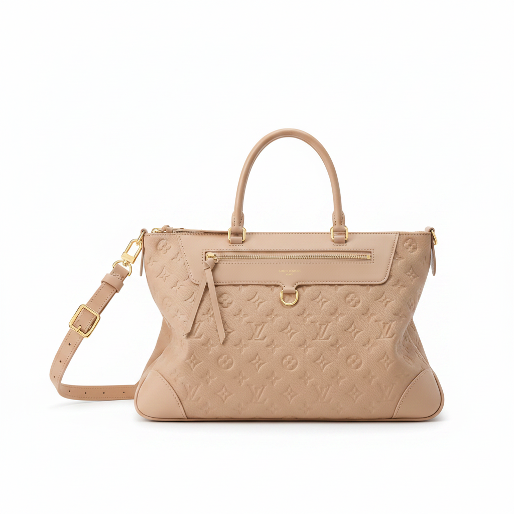 Louis Vuitton Skyline MM "Noisette Monogram Empreinte Leather"