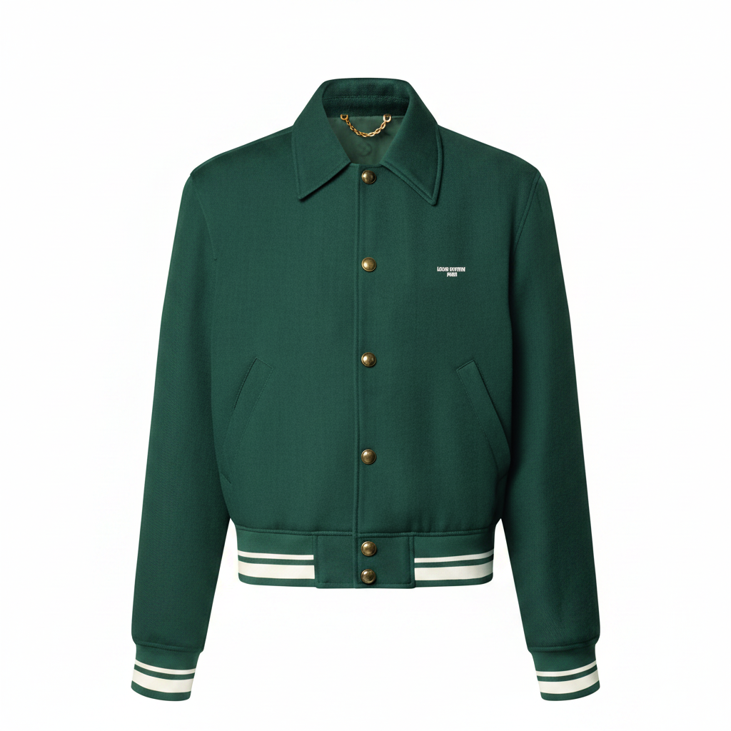 Louis Vuitton Varsity Blouson "Forest Green"