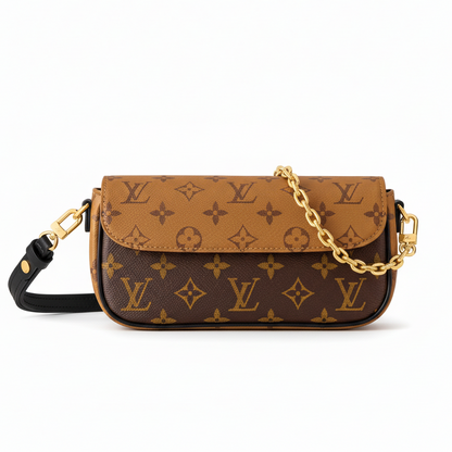 Louis Vuitton Wallet On Chain Ivy "Monogram Reverse"