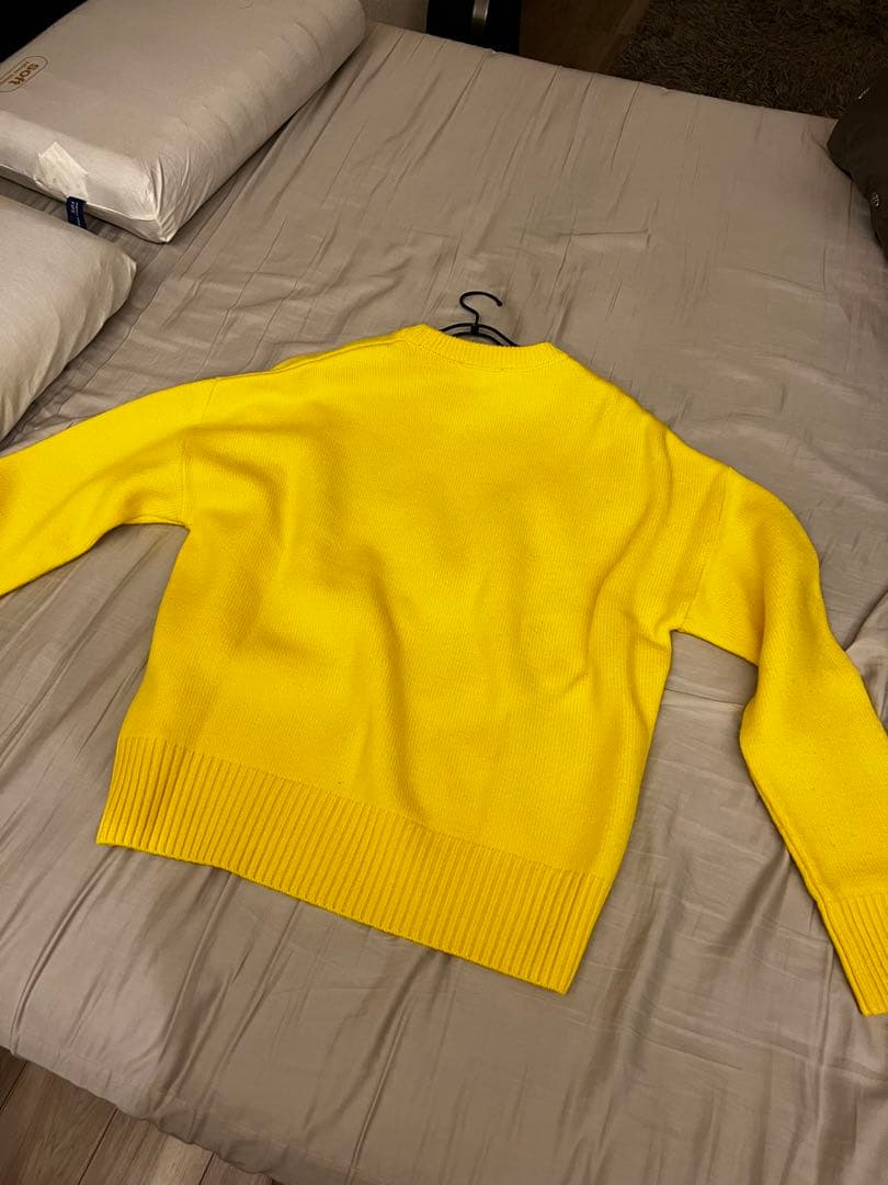 AMI Paris Ami De Coeur Sweater "Yellow"