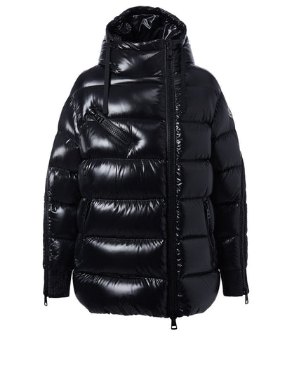 Moncler Zipped Sleeves Down Jacket "Black"