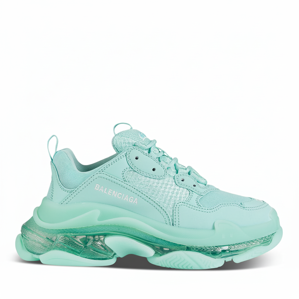 Balenciaga Triple S "Clear Sole Mint"