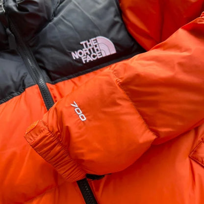 The North Face 700 Down Jacket "Orange-Black"
