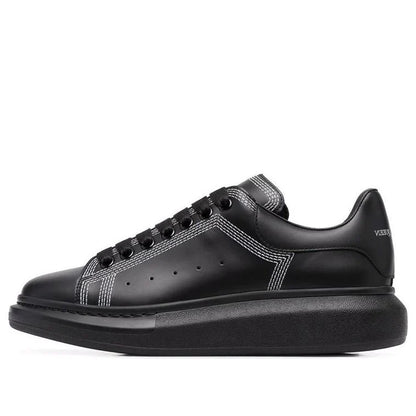 Alexander McQueen Oversized "Embroidered-Black-Silver"
