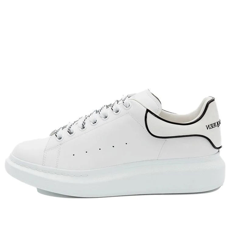 Alexander McQueen Oversized "New Tech Calf-White-Black"