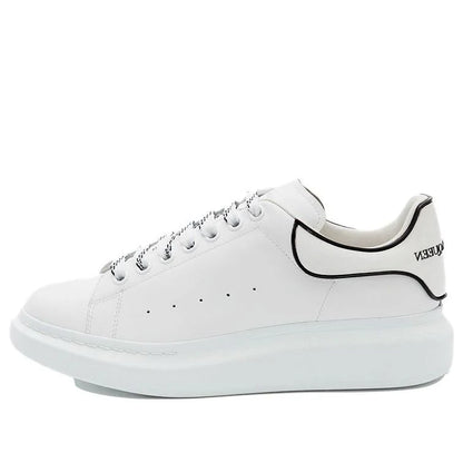 Alexander McQueen Oversized "New Tech Calf-White-Black"