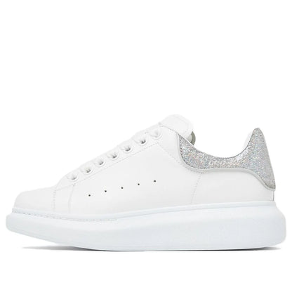 Alexander McQueen Oversized "White-Silver Glitter"