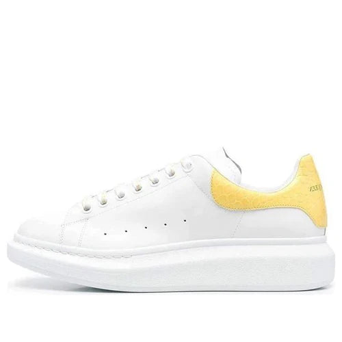 Alexander McQueen Oversized "White-Yellow Crocodile"