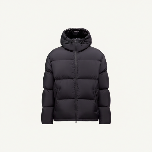 Moncler Meriera Hooded Short Down Jacket "Black"