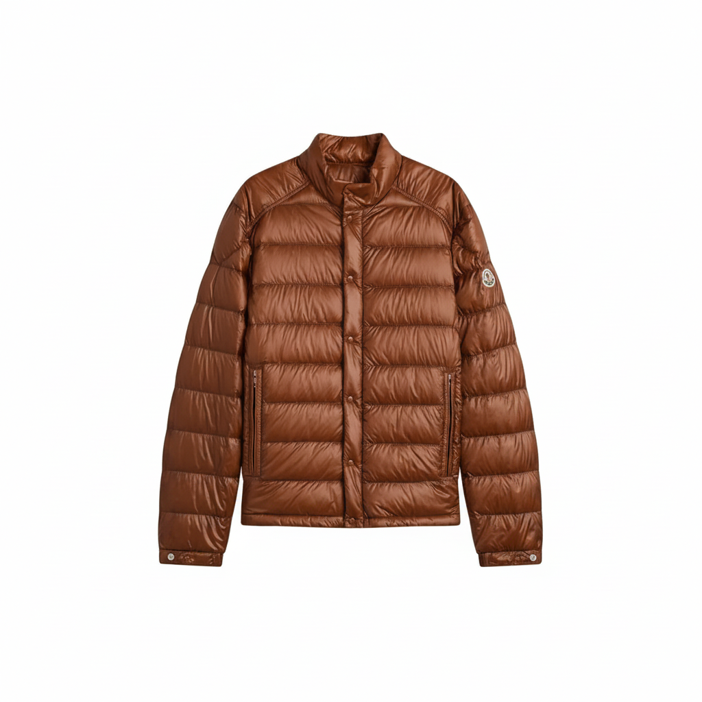 Moncler Selves Short Down Jacket "Brown"