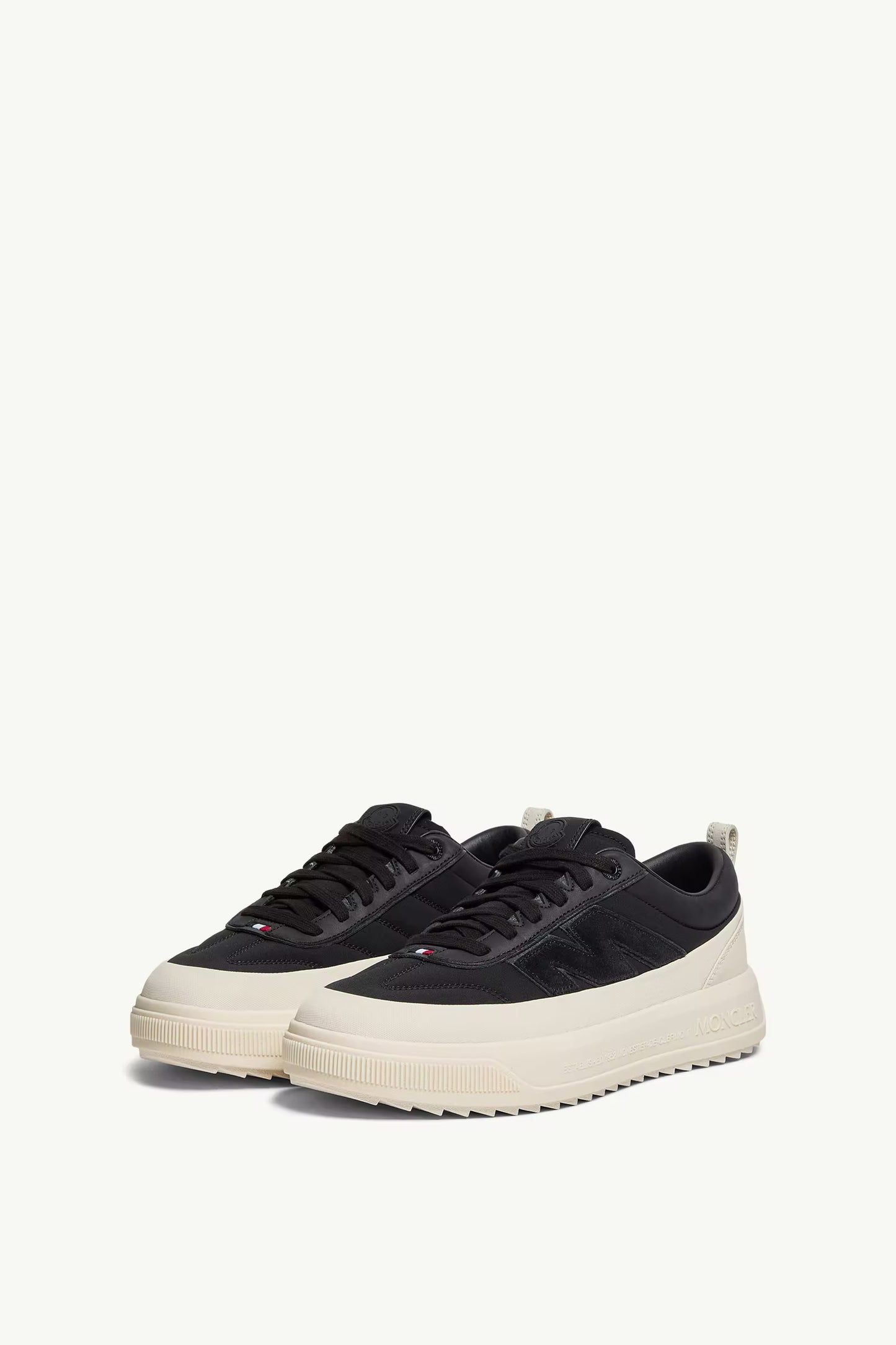 Moncler Altive Nubuck & Suede Trainers "Black"