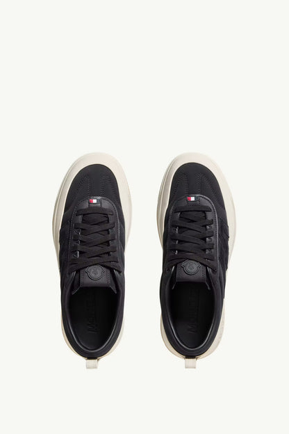 Moncler Altive Nubuck & Suede Trainers "Black"