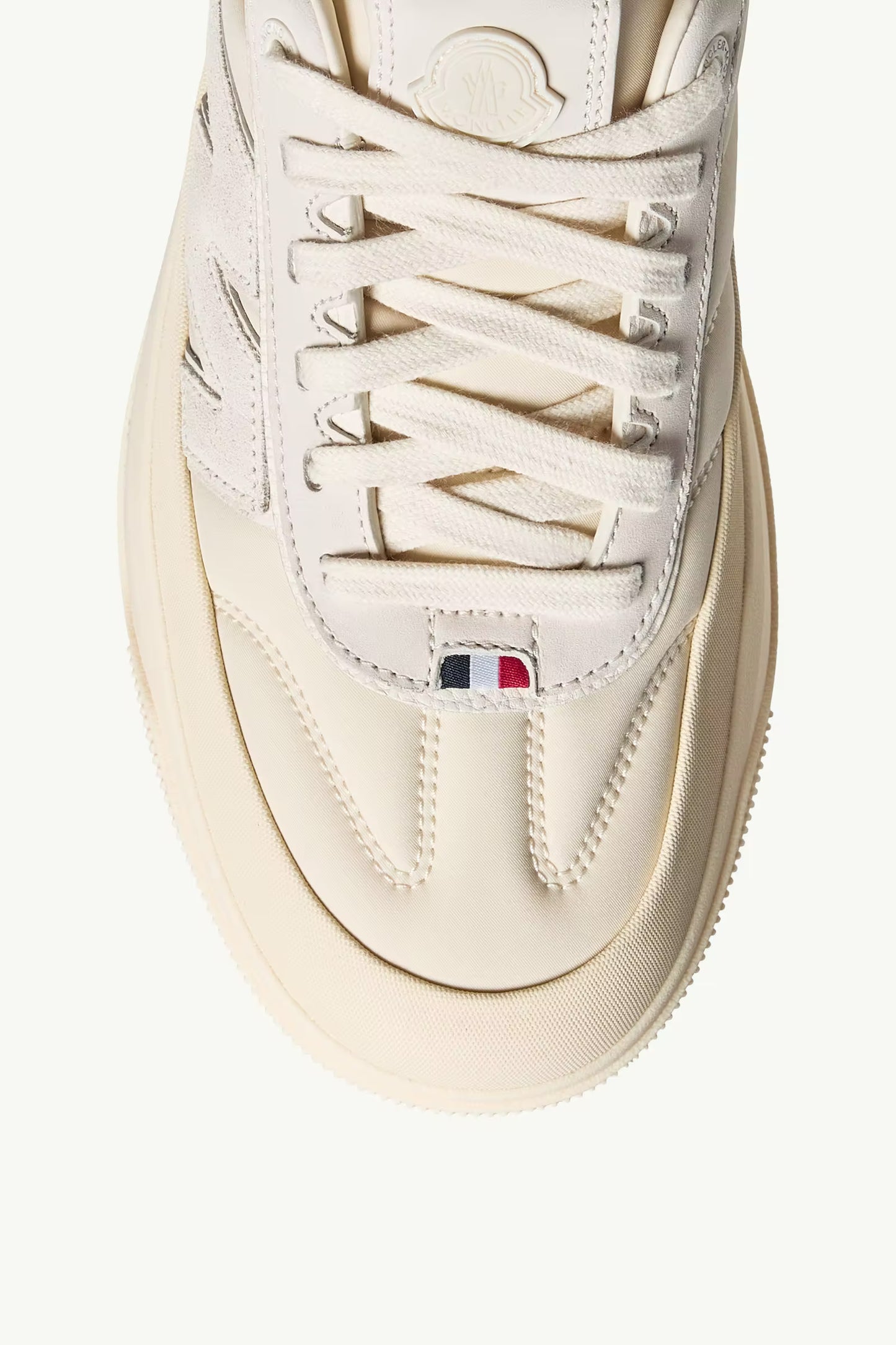 Moncler Altive Nubuck & Suede Trainers "Beige"