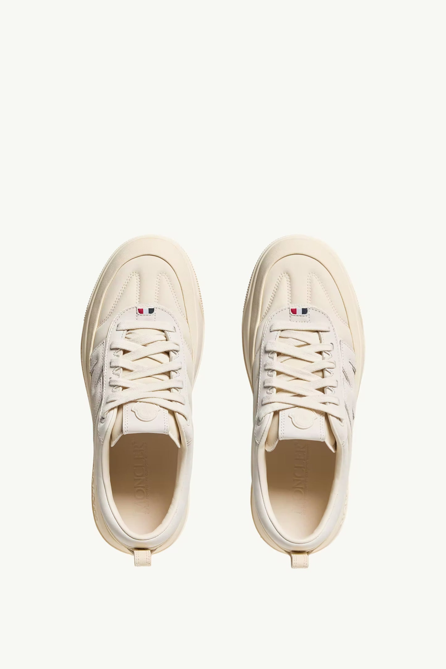 Moncler Altive Nubuck & Suede Trainers "Beige"