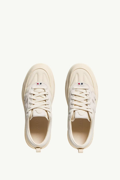 Moncler Altive Nubuck & Suede Trainers "Beige"