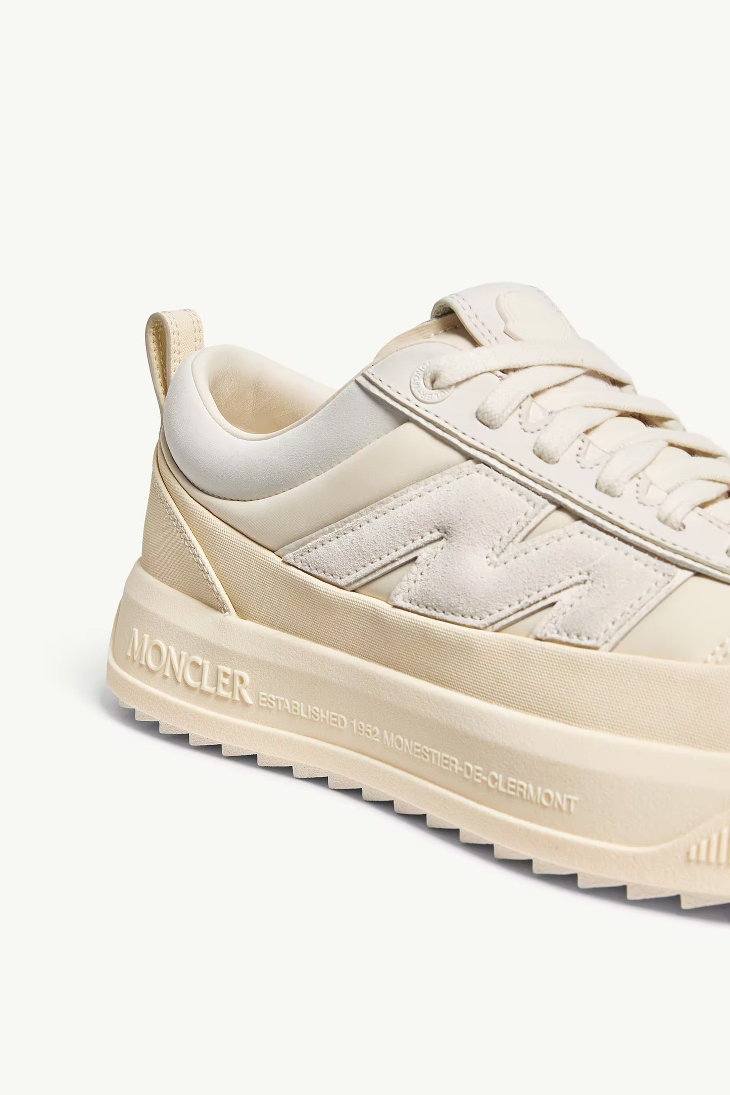 Moncler Altive Nubuck & Suede Trainers "Beige"