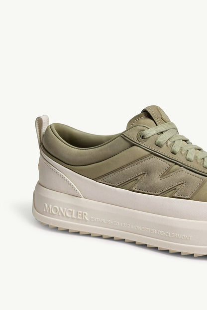 Moncler Altive Nubuck & Suede Trainers "Green"