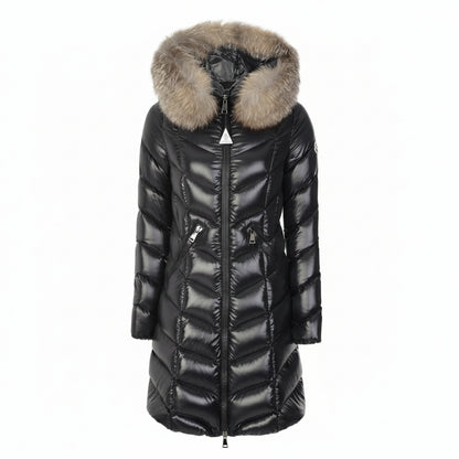 Moncler Fulmarus Long Down Jacket "Black"